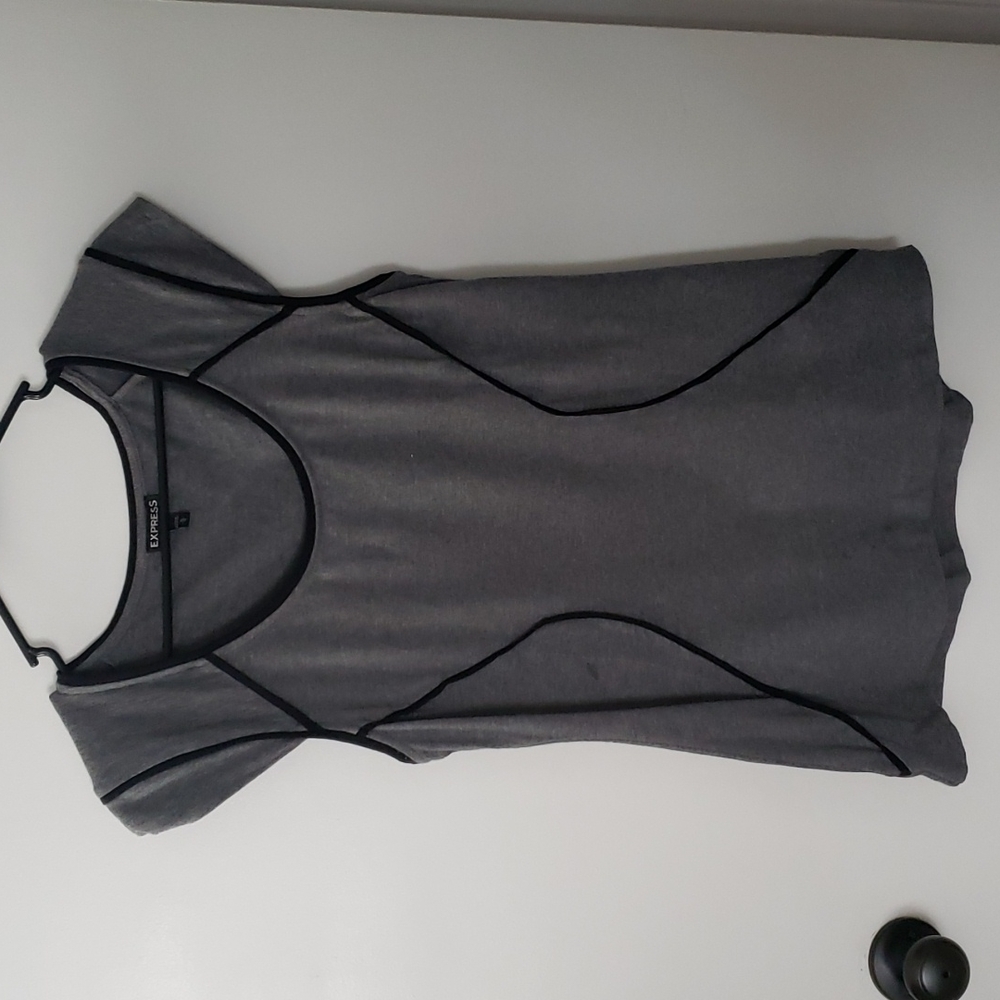 Express gray shirt